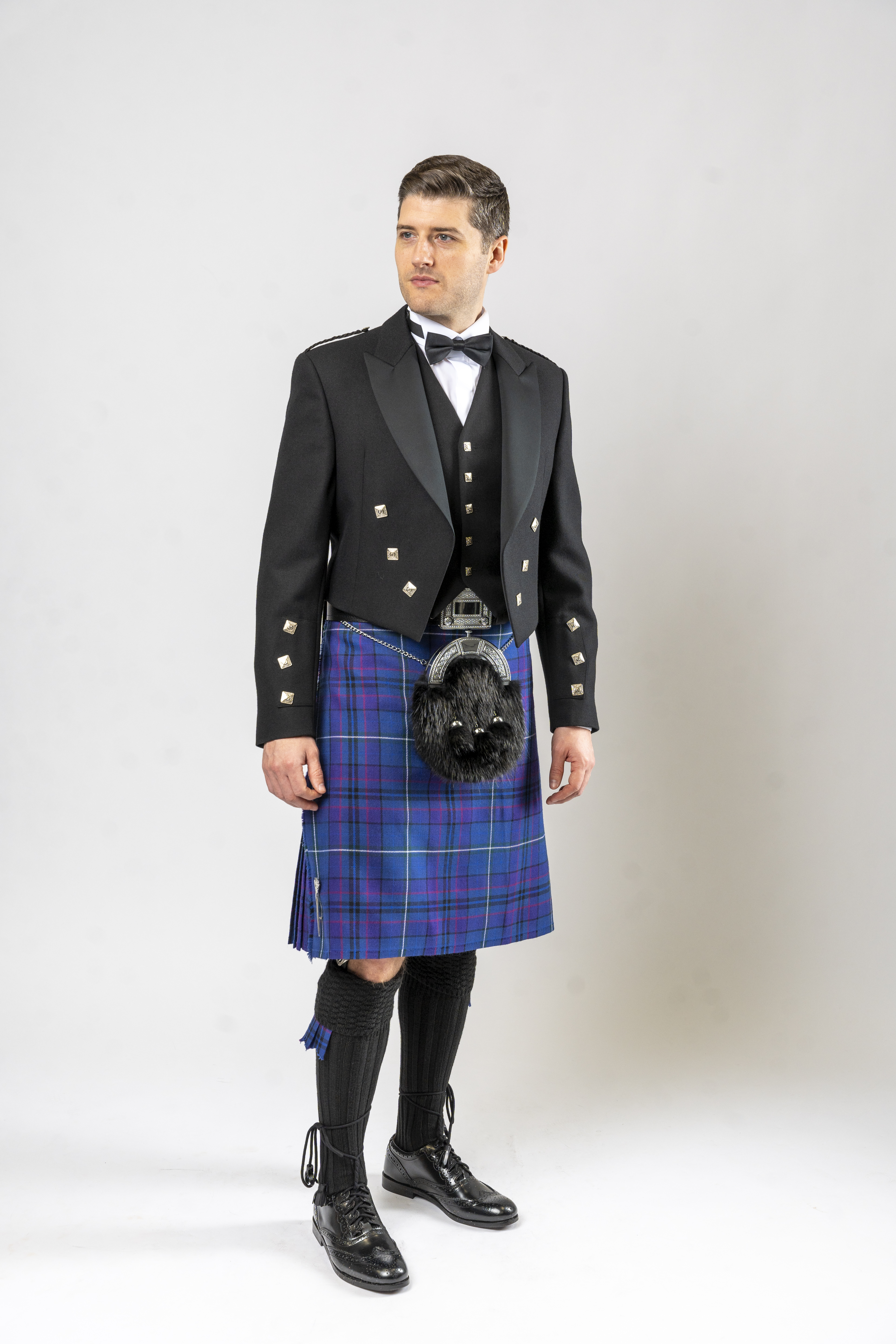 Exclusive Prince Charlie Kilt Outfit Kilts Trews Authentic Tartan Highland Wear and Kilt Accessories Scotland