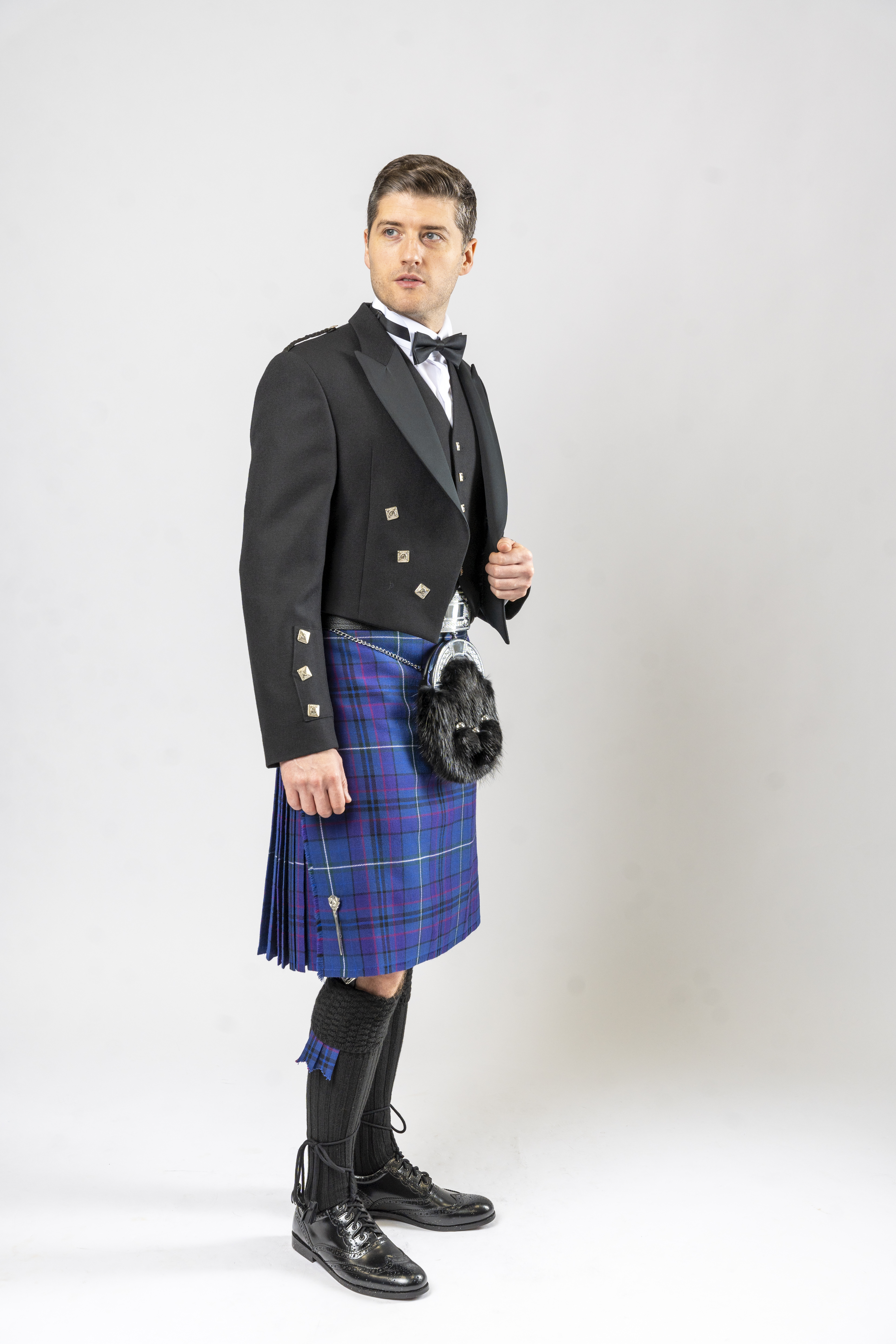 Exclusive Prince Charlie Kilt Outfit Kilts Trews Authentic Tartan Highland Wear and Kilt Accessories Scotland